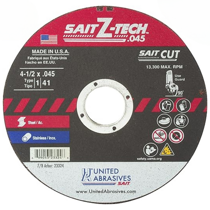 Sait Z-TECH™ High Performance Cutting Discs