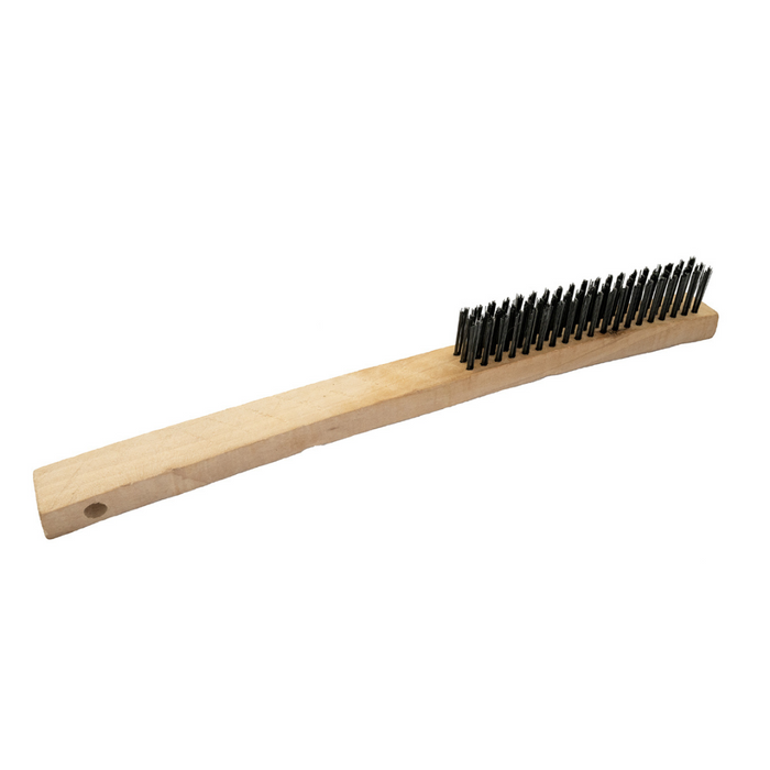 3 x 19 Scratch Brush - Carbon Steel Wire