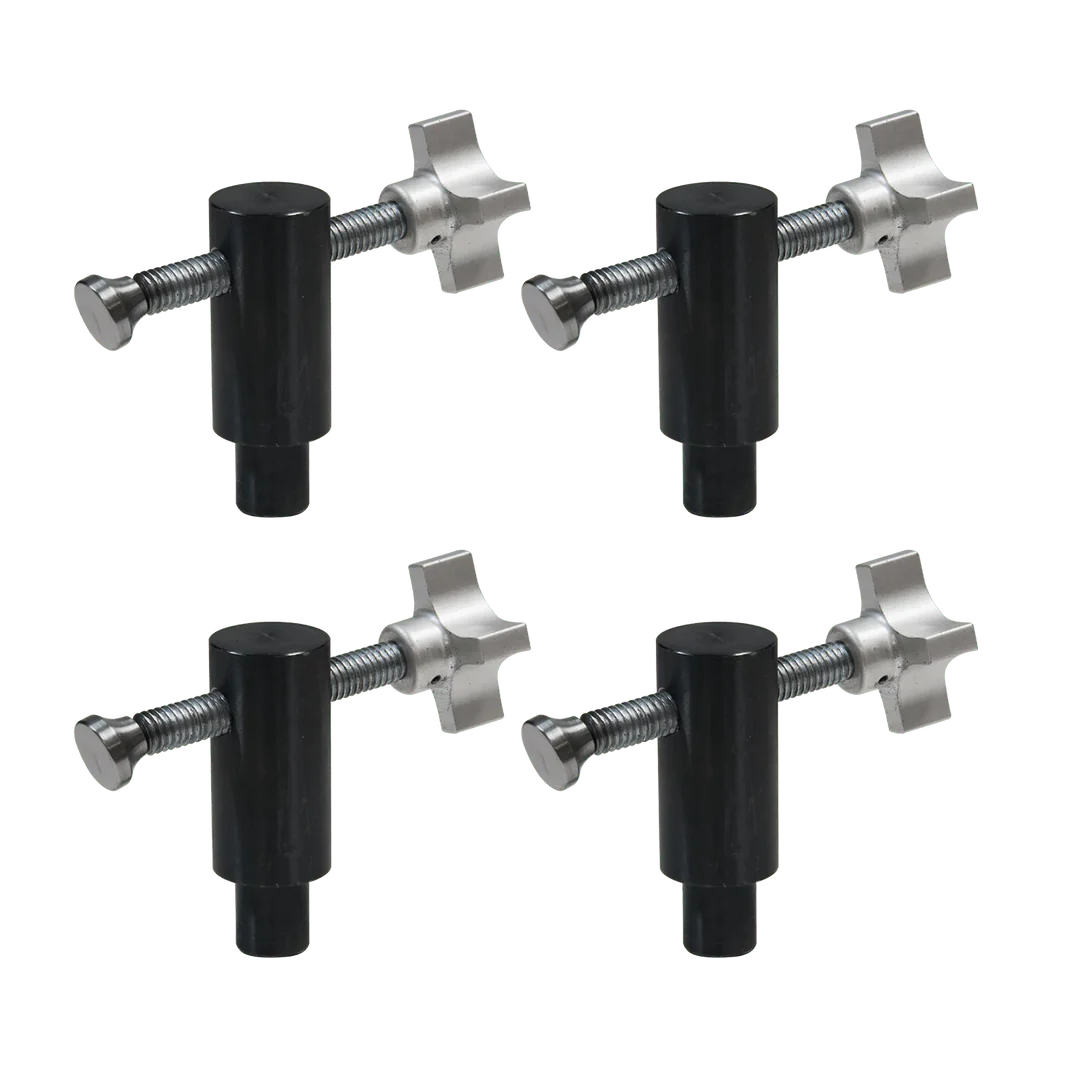 BuildPro Side Clamps - For 5/8" Diameter Tables (4-Piece Pack)