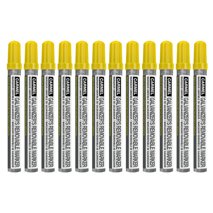 Galvanizer's Removable Paint Marker (12/Pack)