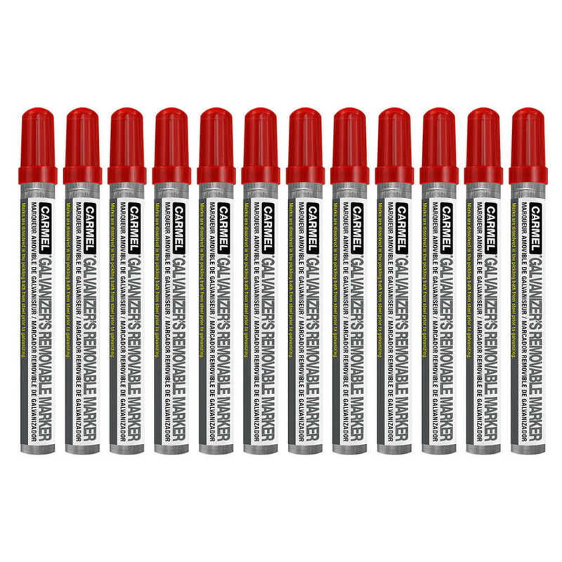 Galvanizer's Removable Paint Marker (12/Pack)