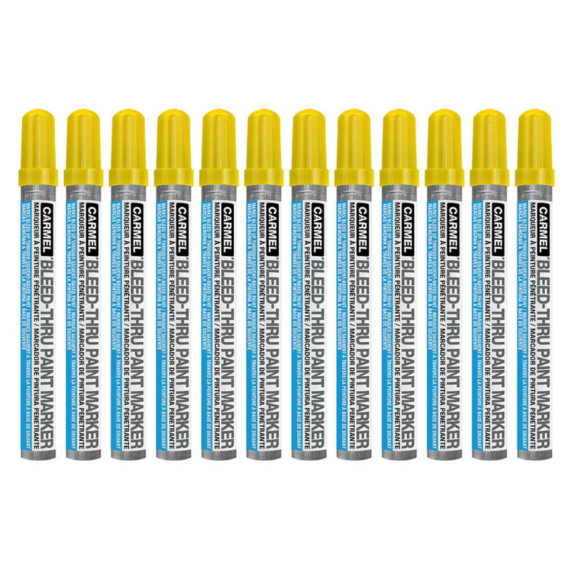 Bleed-Thru Paint Marker (12/Pack)