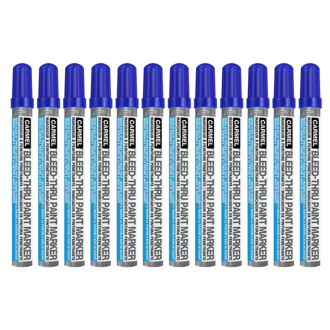 Bleed-Thru Paint Marker (12/Pack)