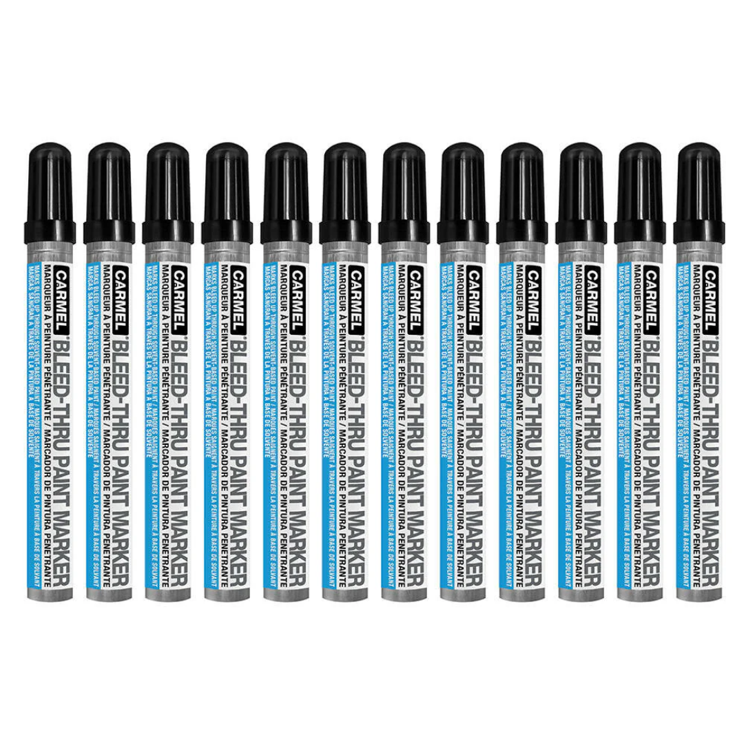 Bleed-Thru Paint Marker (12/Pack)