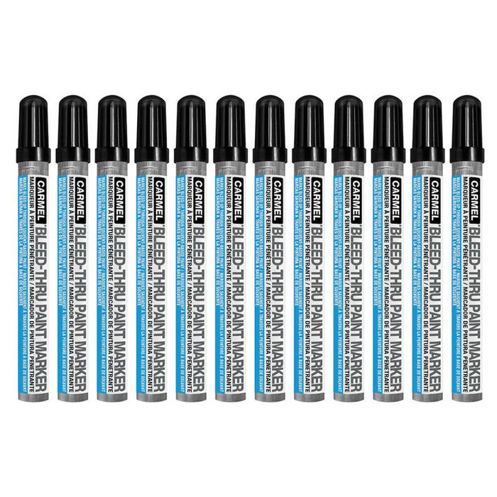 Bleed-Thru Paint Marker (12/Pack)