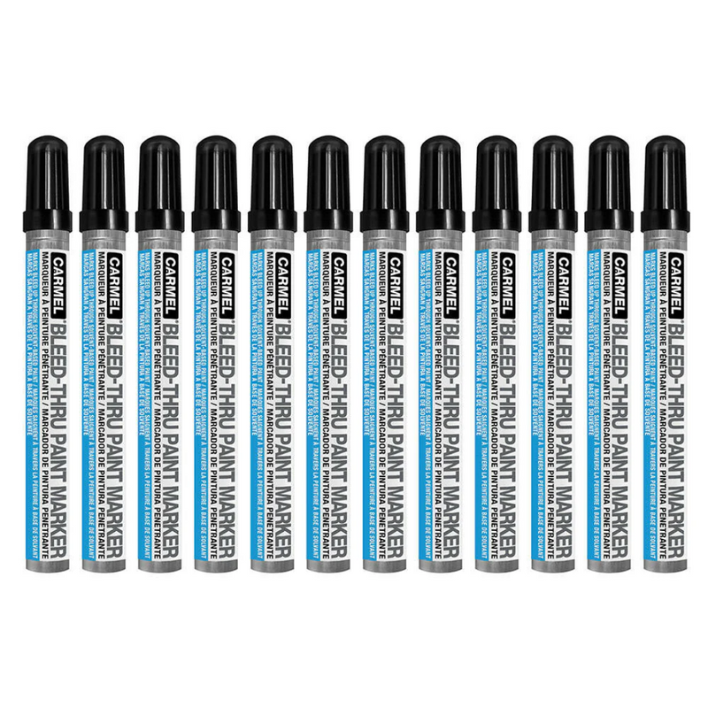 Bleed-Thru Paint Marker (12/Pack)