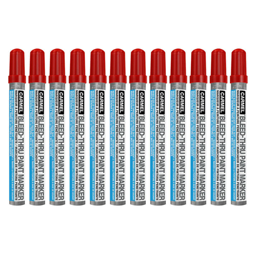 Bleed-Thru Paint Marker (12/Pack)