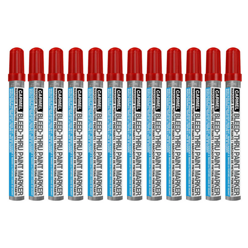 Bleed-Thru Paint Marker (12/Pack)