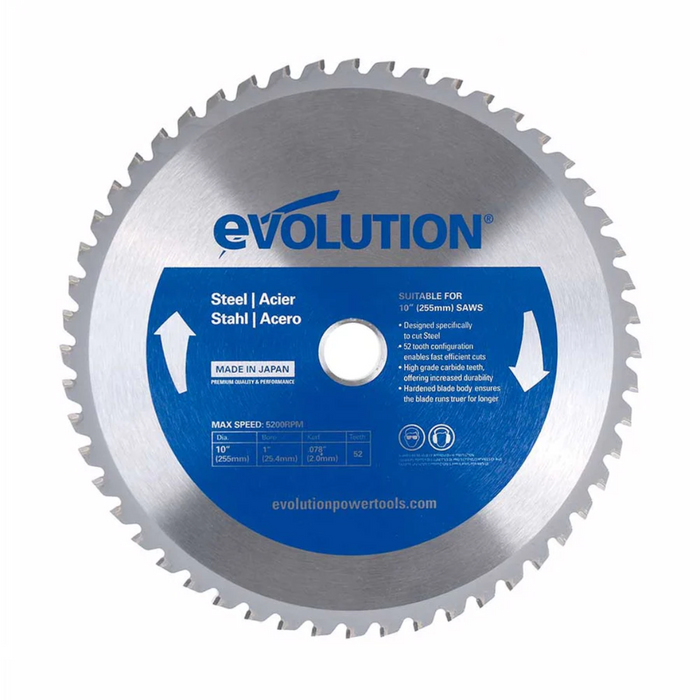 Evolution 10" Metal Cutting TCT Blades