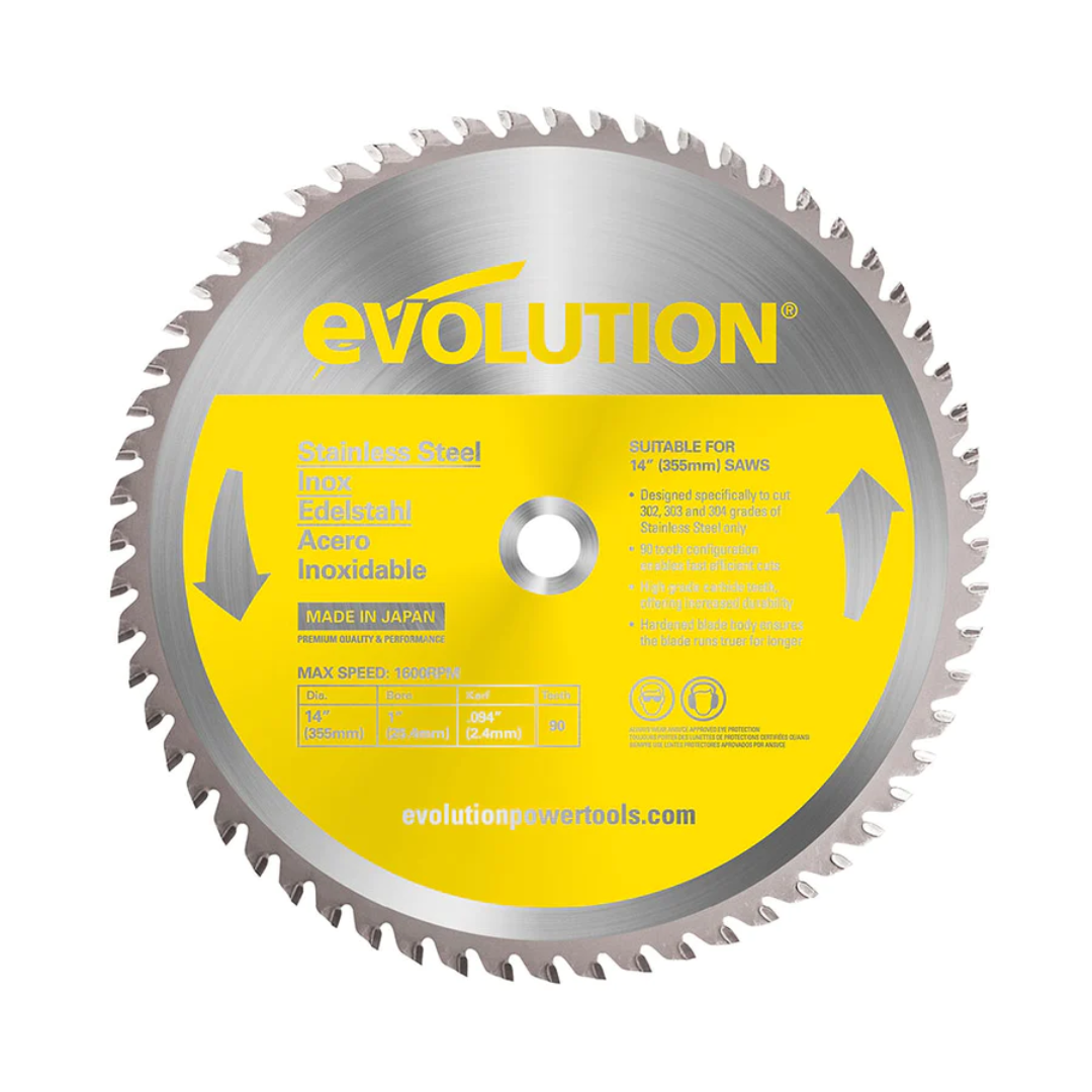 Evolution 14" Metal Cutting TCT Blades