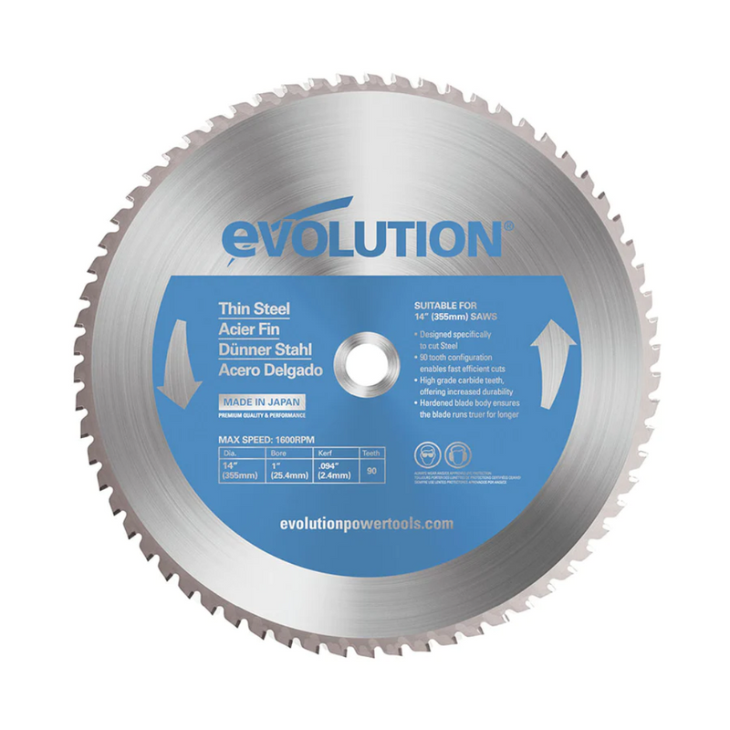 Evolution 14" Metal Cutting TCT Blades