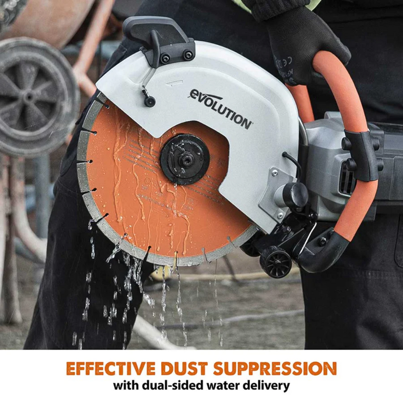 Evolution R300DCT+ 12" Electric Concrete Cut-Off Saw