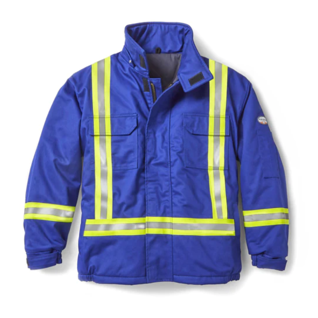 Rasco FR Royal Blue Insulated Bomber Jacket