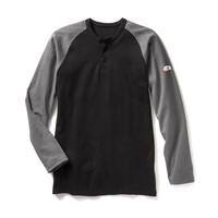 Rasco FR Two Tone Henley Long Sleeve Shirt