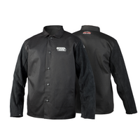 Lincoln Electric Traditional Split Leather-Sleeved Jacket - K3106