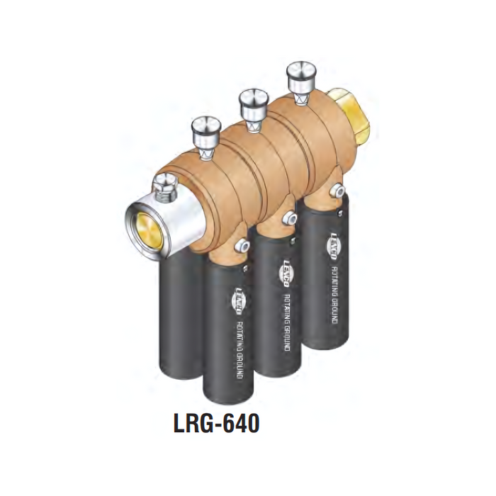 Lenco LRG-640 2000 amp Rotary Ground Clamp