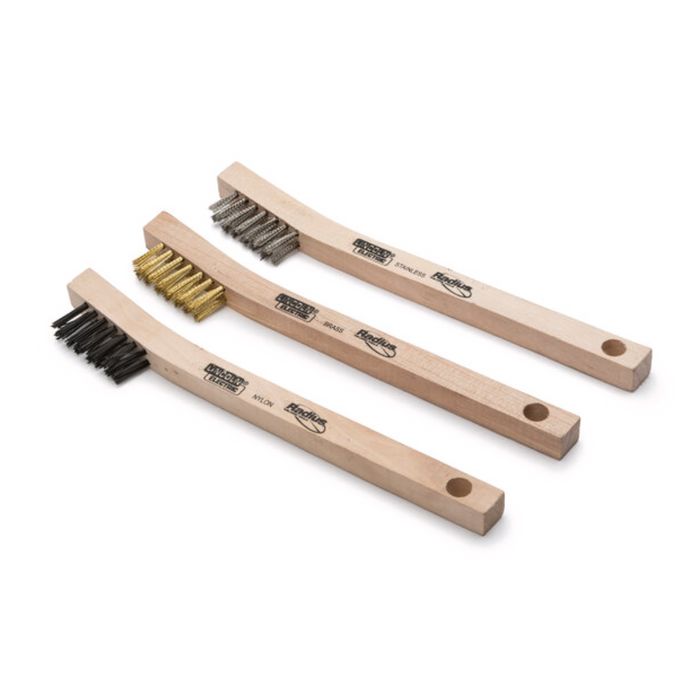 Lincoln Electric 3 Piece Mini Wire Brush Set