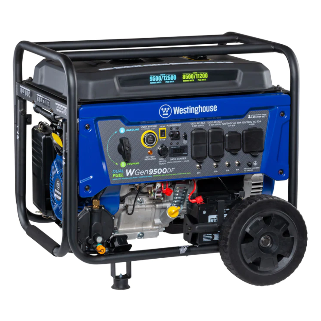 Westinghouse 9500DF - Dual Fuel Generator