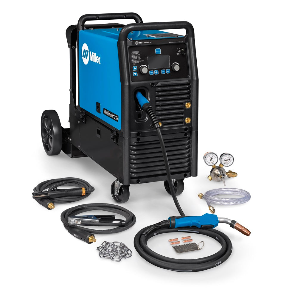 Miller Multimatic® 235 Multiprocess Welder w/ EZ-Latch Running Gear- 240V 951846