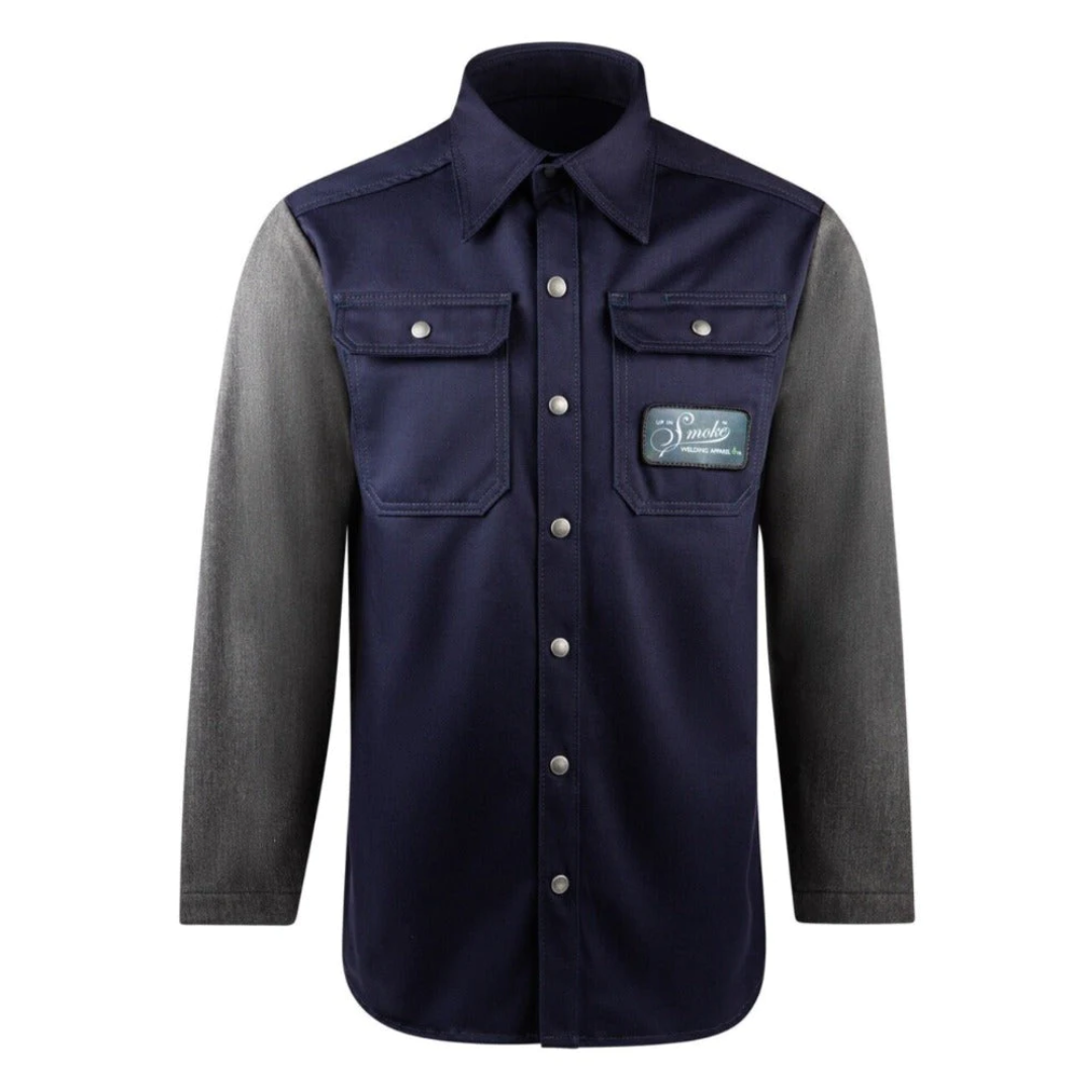 Up In Smoke NOVUS APEX FR Welding Shirt - Navy