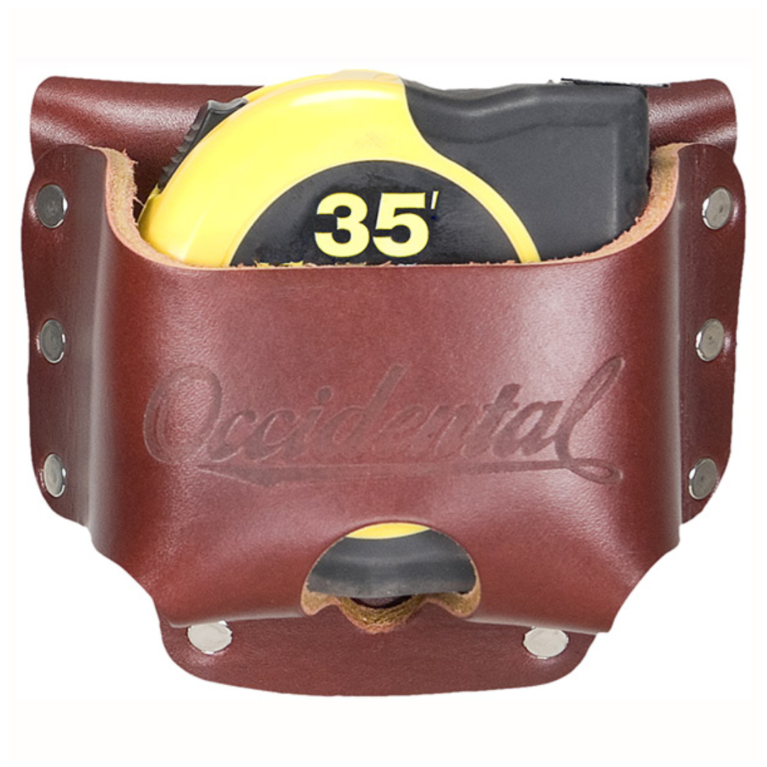 Occidental Tool Belt Mounted, Extra Large Measuring Tape Holder