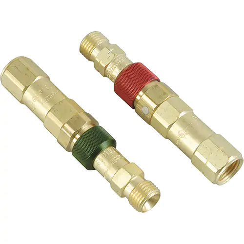 Oxy-Fuel Regulator to Hose Quick Connect Set - QDB30