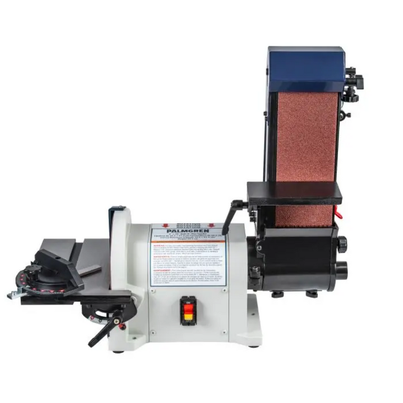 Combination 4" x 36" Belt & 8" Disc Finishing Machine