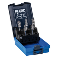 Pferd 5 Piece Bur Set - Steel Cut