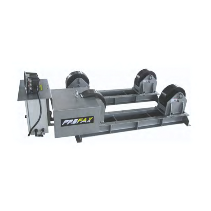 Profax 5-Ton Capacity Turning Rolls - TR-10000