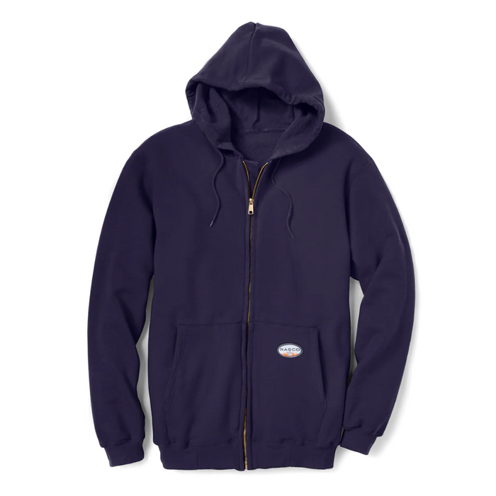 Rasco FR Front Zip Sweater with removable hood