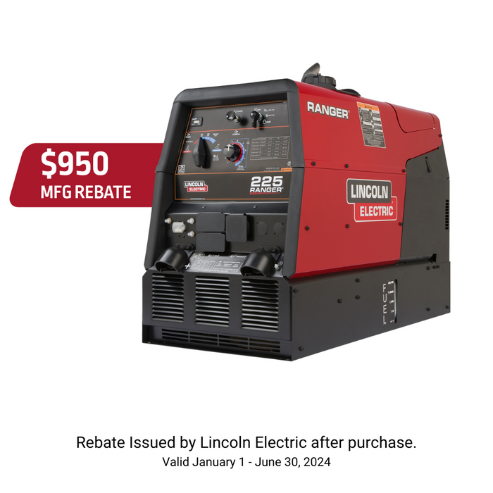 Lincoln Electric Ranger 225 Engine Driven Welder (KOHLER®)