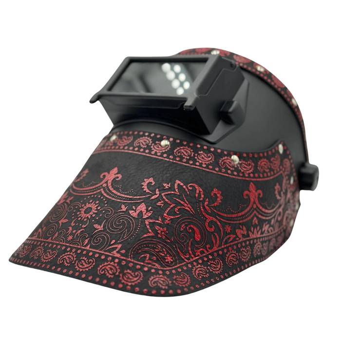 Outlaw Leather Welding Hood Bandana Paisley