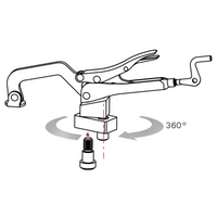 BUILDPRO Swivel Adapter for Inserta Pliers 5/8" Holes T56010