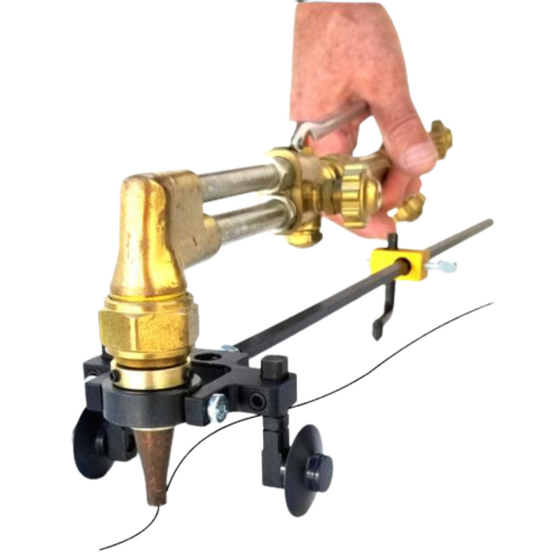 Flange Wizard Multi-Purpose Chariot “Beveling” Burning Guide