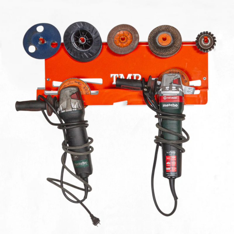 TMR Customs Angle Grinder & Abrasive Organizer