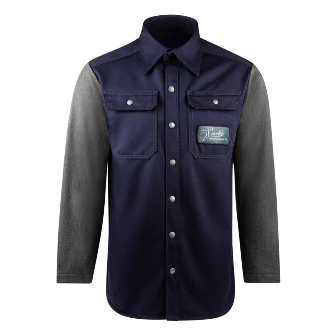 Up In Smoke NOVUS FR Welding Shirt - Navy