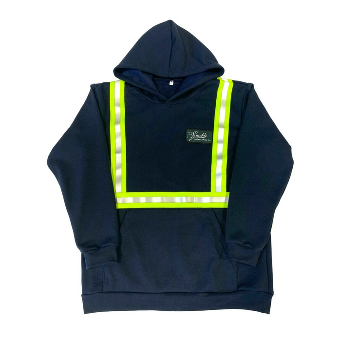 Up In Smoke Fleece FR Welding Hoodie - Reflective Stripes