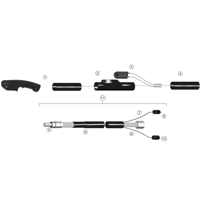 Replacement Plasma Cutting Torch - 21620