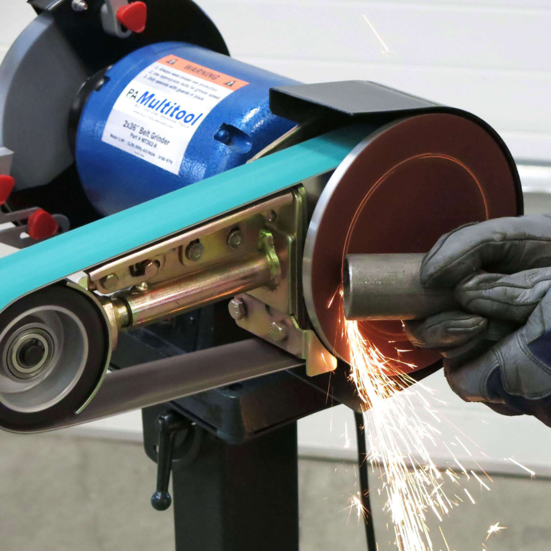 Multitool 2 x 36 inch, 1 hp Belt Grinder