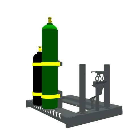 AlumaReel Welding Skid 2250 (Small)