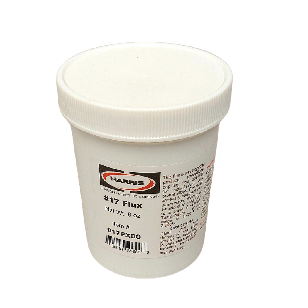 Harris #17 Nickel-silver & Bronze alloy Brazing Flux Paste