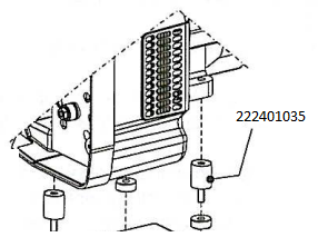 Vibration Dampeners for Mosa Magicweld 150