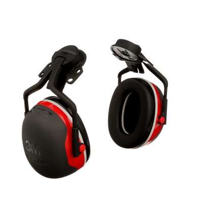 X3P5E - Hard Hat Attached - 3m earmuffs peltor