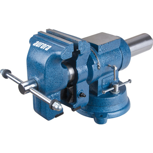 Multi-Purpose Bench Vise, 5" Jaw Width, 3-1/10" Throat Depth