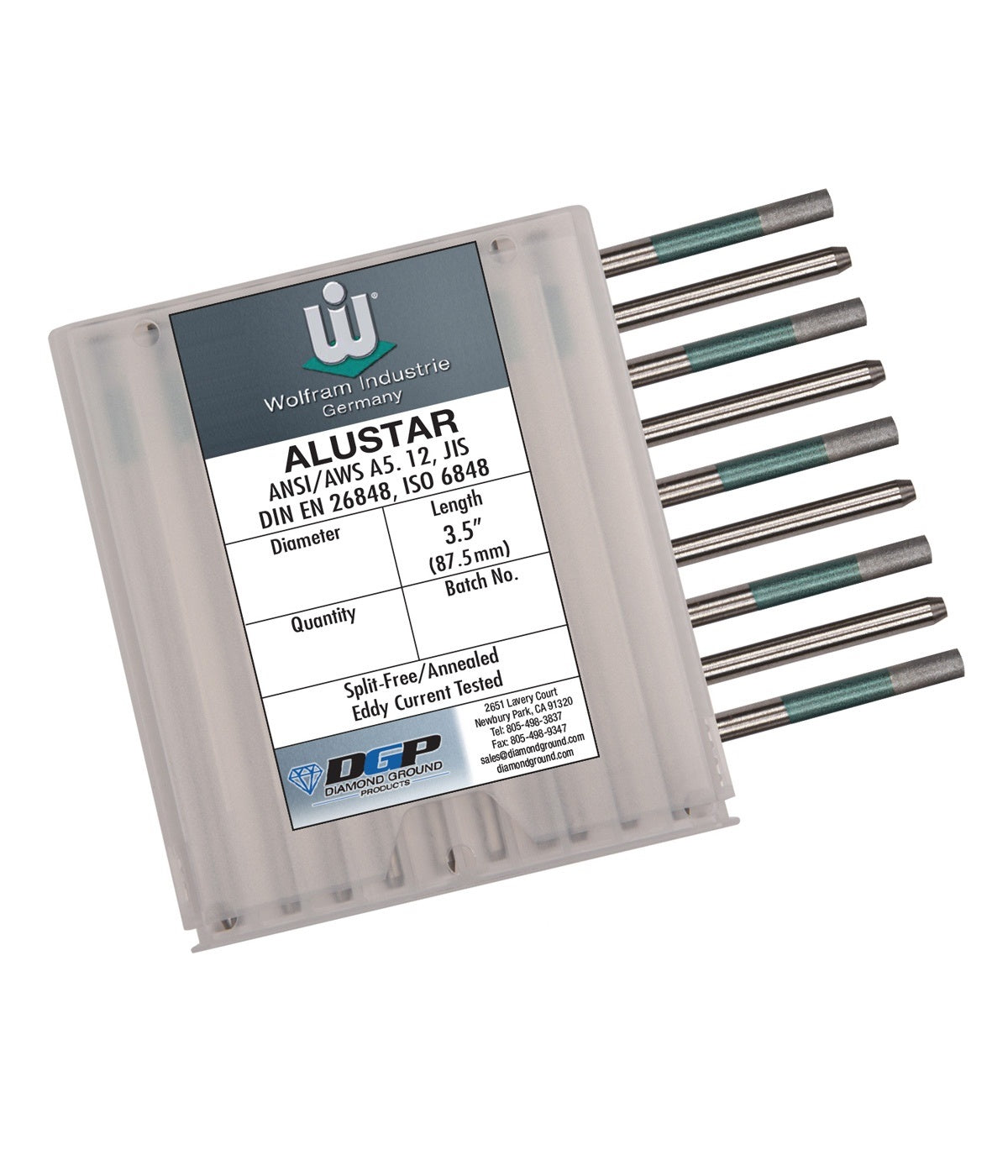 Wolfram Alustar Tungsten Electrodes