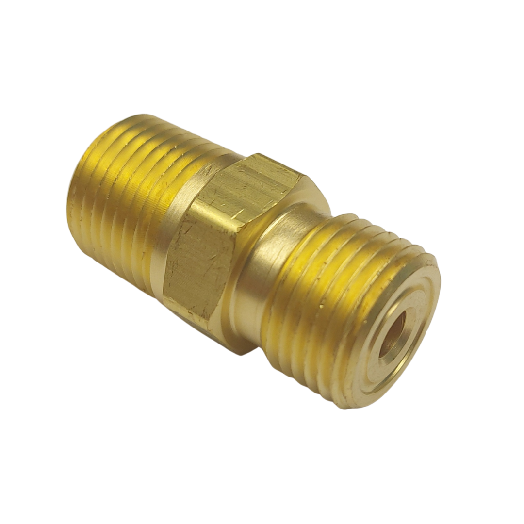 CGA-320 Male to 1/2" NPT RH Male Coupling B-22