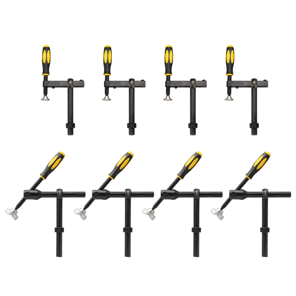 BuildPro T-Post Clamp Kit for 16mm Holes - 8-Pc. Kit