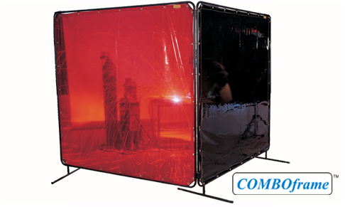 weldas combo frame welding curtain