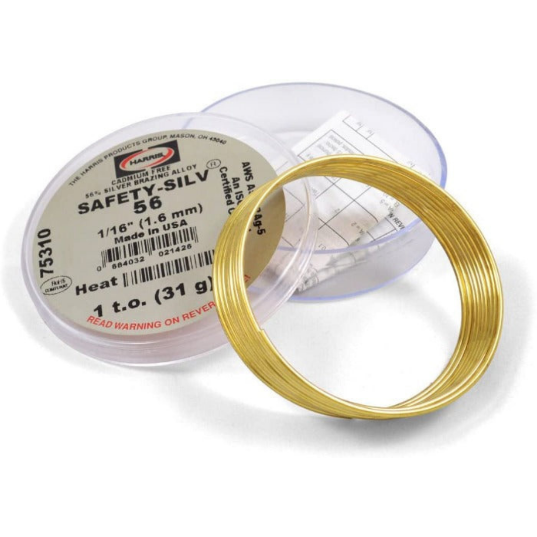 Harris Safety-Silv 56% Silver Solder Brazing Alloy