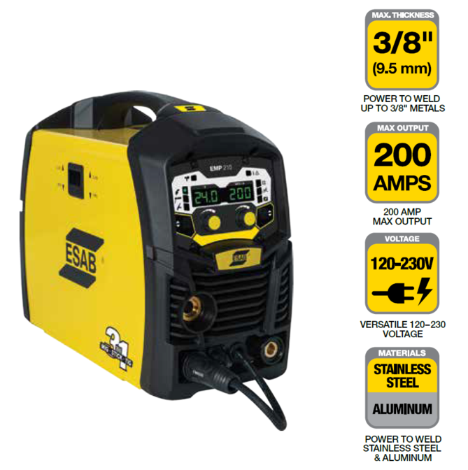 ESAB EMP 210 - Multi-Process Welding Machine